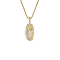 CN347  Brass Setting CZ Pendants Hip Hop Necklace Bling Bling Jewelry