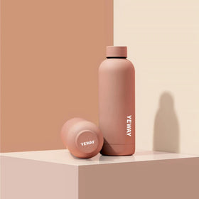 New Hit Product Free Sample in Stock Custom Logo 500ml Double Wall Sport Stainless Steel Insulated Drink Thermal Water Bottle