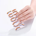 New Year DIY Designer Breathable Nail Polish Sticker Wraps Made From Durable Plastic