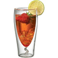 13oz Coffee Glass Double Wall Borosilicate Glass Drinking Beverage Juice Coffee Handblown Glass Cup