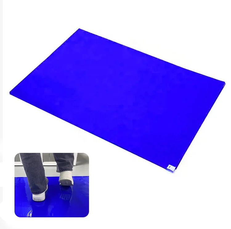 Cleanroom Usage Walk Off Dust Remover Adhesive Regular Sticky Tacky Mats for Laboratories Homes Construction Sites