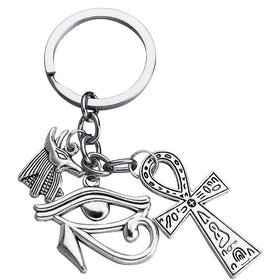 Egypt Symbol Anubis Metal Key Chain-Egyptian Gift Luxury Fashionable Customizable Novelty Design