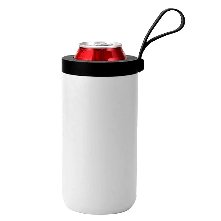 Insulated Tumbler Stainless Steel  Vacuum Slim 12oz Color Changing Can Cooler With Lid