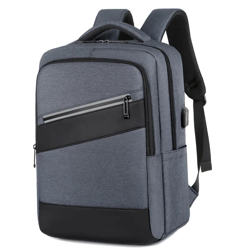 Custom Logo Ruck Pack Backpack with USB Port for Men and Women