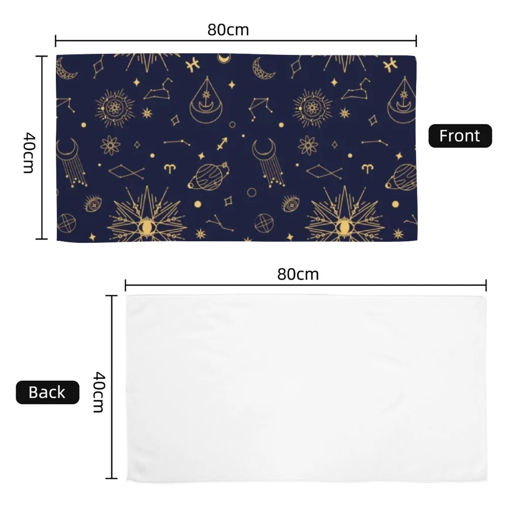 Eco-Friendly Printed Personalized Microfiber Gym Fitness Outdoor Super Absorbent Quick Dry Sports Towels Custom Logo