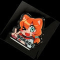 Vograce Custom Printed Clear Epoxy Resin Vinyl Self Adhesive Sticker Sheet for Kids