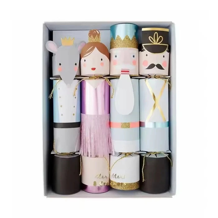Diy Giant Luxury Christmas Crackers Celebration Crackers with Velvet Bow