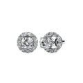 Classic Stud Earrings Daisini Embellished with Swarovski Crystals Sterling Silver 925 Jewelry Best Selling Accessory for Women