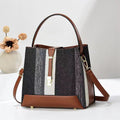 2026 Cheap Original Trending Popular Black Handbag Hot Sell Lady Bucket Bag Pu Leather