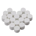 18mm White Cosmetic  Plastic Cap Flat Cover