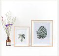Hot Selling Distressed Fabric Flower Decorative Long Wooden Hanging Wall Picture Photo Frame