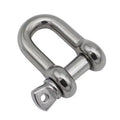 Factory Direct Supply Heavy Duty DIN 82101 Stainless Steel 304 Straight D-Type Ring Shackle for Mining Application