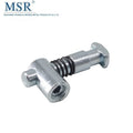 30*30mm  40*40  #5554  0 Degree Aluminum Profile Accessories T Slot Profiles Screw Quick Connect Anchor Bolt Fasteners Connector