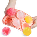 Wholesale 6-Cavity Silicone Ice Cube Mold Ice Cream Maker Reusable Eco-friendly Custom Logo OEM/ODM