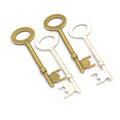 YuenZ Antique Silver Color Key Charms Pendants for Necklace Bracelet Jewelry Making DIY Handmade 60*21mm O206