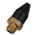 Air Blow Tools 1/8 Inch NPT Male Rubber Brass Safety Tip Nozzle