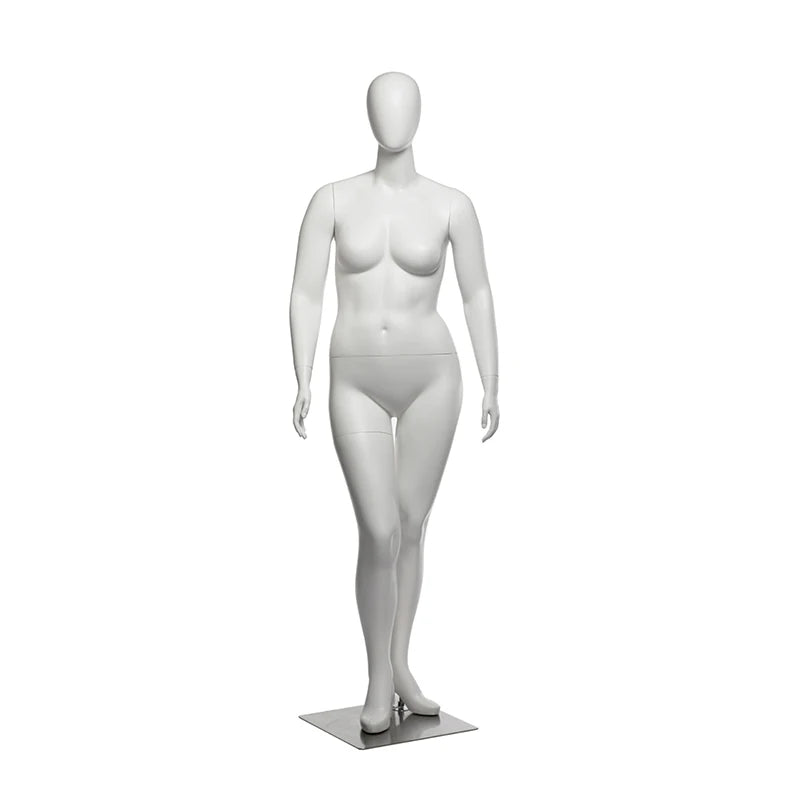 AVIS-11 Fat Woman Dummy for Display Plus Size Female Mannequin With High Heels Large Size Women Mannequin