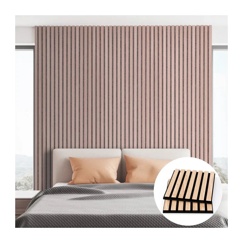 Modern Art Acoustic Panel Absorber Board 3D Wall Felt Soundproof Office Decorative Eco-Friendly Fiber Acoustic Panels