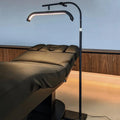 Shenzhen OEM Floor Standing LED Adjustable Lamp Beauty Bed LED Lamp Black Dentist Salon Beauty Nail Eyelash Makeup 95+ CRI 6000K