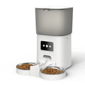 6L Detachable Stainless Steel Double Bowl Pet Feeder Dispenser Automatic Cat Feeders APP Control Feeder for Cats Dogs