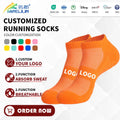 Wholesale Custom Thin Spandex/Cotton Breathable Running Sports Socks Factory Free Design Service Fast Sample 3 5 Days OEM ODM MegaBDM