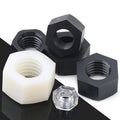 Nylon Plastic Hex Nut DIN934 Zinc Plated Galvanized M12 Class 4
