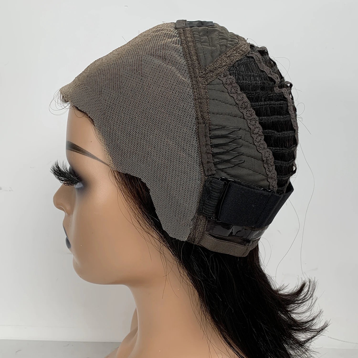 GLUELESS Front Lace Wig  PRE PLUCKED HAIR LINE Wholesale Silk Straight Hair Wig for Hair Vendors
