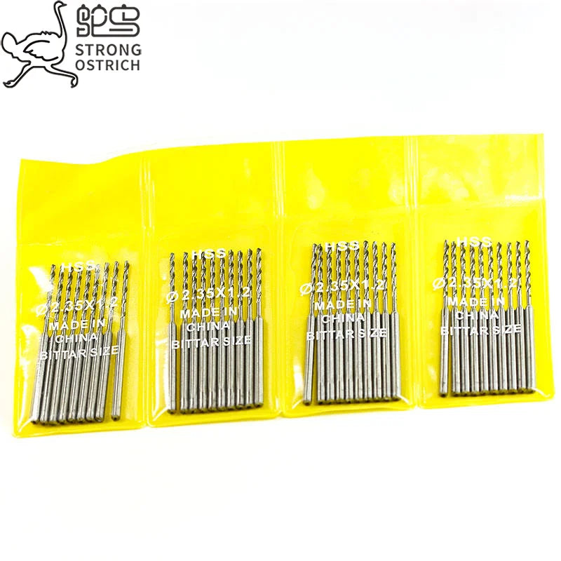 Strong Ostrich High Speed Steel Rotary Tools & Accessories for Jewelry Beads Drilling Machine and Twist Drill Bit Supplies
