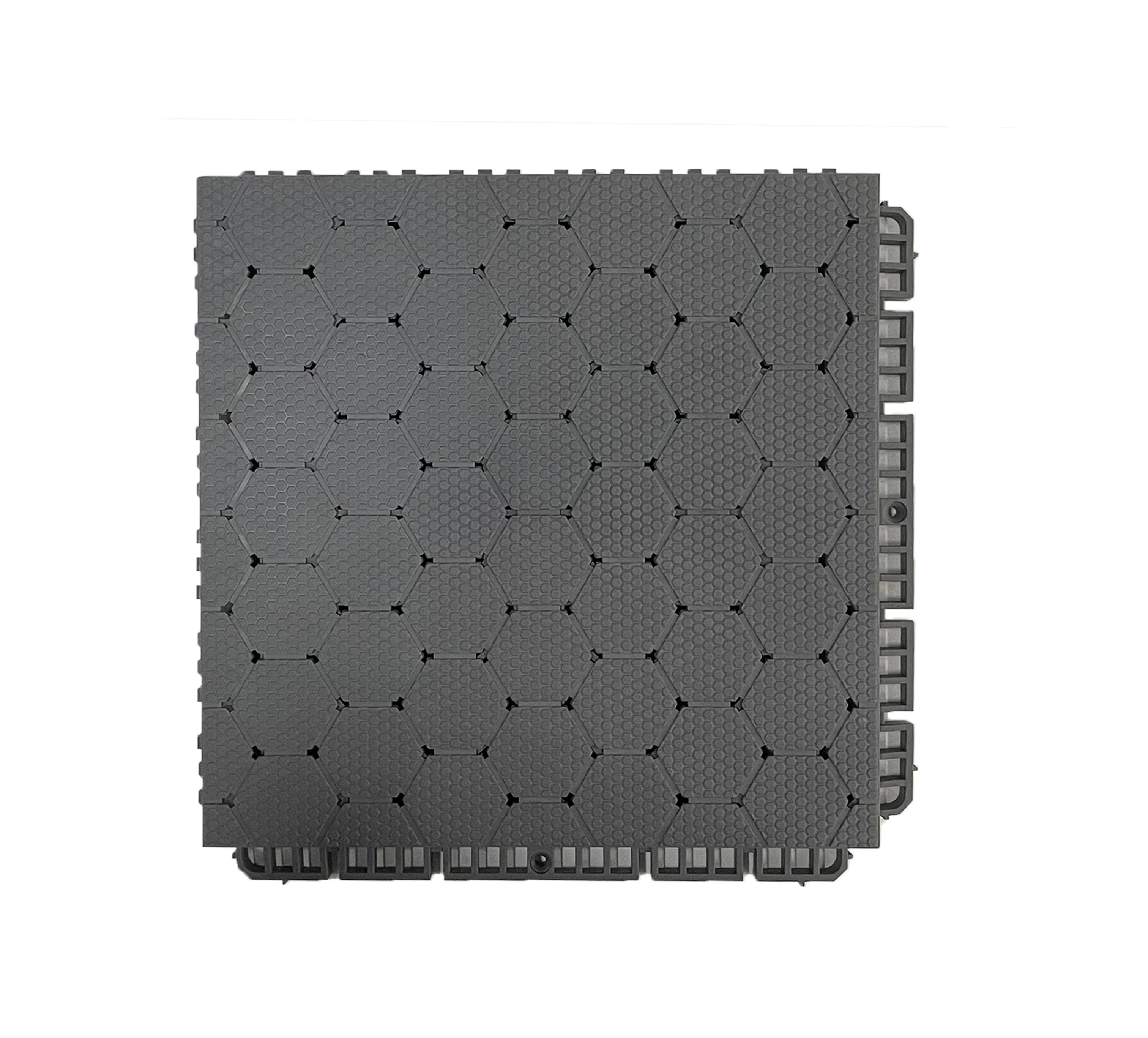 New China Multi-Purpose Sport Floor PVC Tile TPV Tile Interlocking Eco-friendly Indoor Basketball Court Flooring