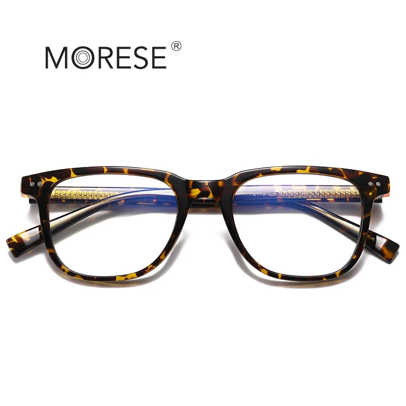 MORESE Model 2119 TR90  Eyewear Square Eyeglasses TR90 Optical Frame Designer Fashion Glasses Ready Stock Wholesale Frames