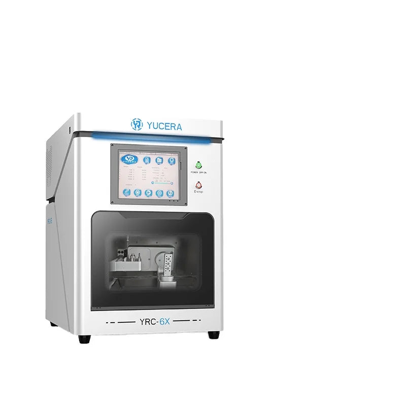YUCERA YRC-6X 5-Axis Mill  Â±5Î¼m Accuracy for Implant Bars & Hybrid Prosthetics