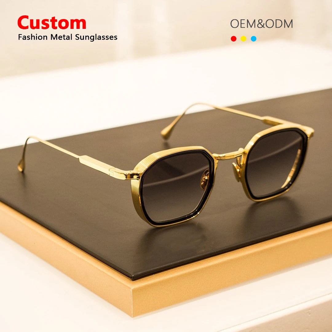 Wholesale Outdoor Sports UV400 Fishing Classic Foreign Colorful Driving Goggle Women Men Fashion Metal Polarized Sunglasses MegaBDM