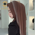 Zaynab Wholesale Turkish Hijab Instant Chiffon Hijab Dress Dubai Muslim Fashion Hijab