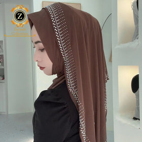 Zaynab Wholesale Turkish Hijab Instant Chiffon Hijab Dress Dubai Muslim Fashion Hijab
