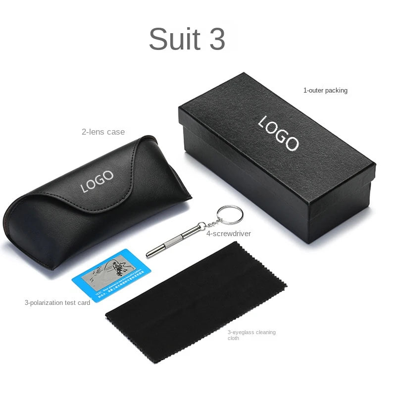 Factory Outlet Wholesale and Retail High-end Glasses Case Set for Men Women Sport Sunglass Packaging Box