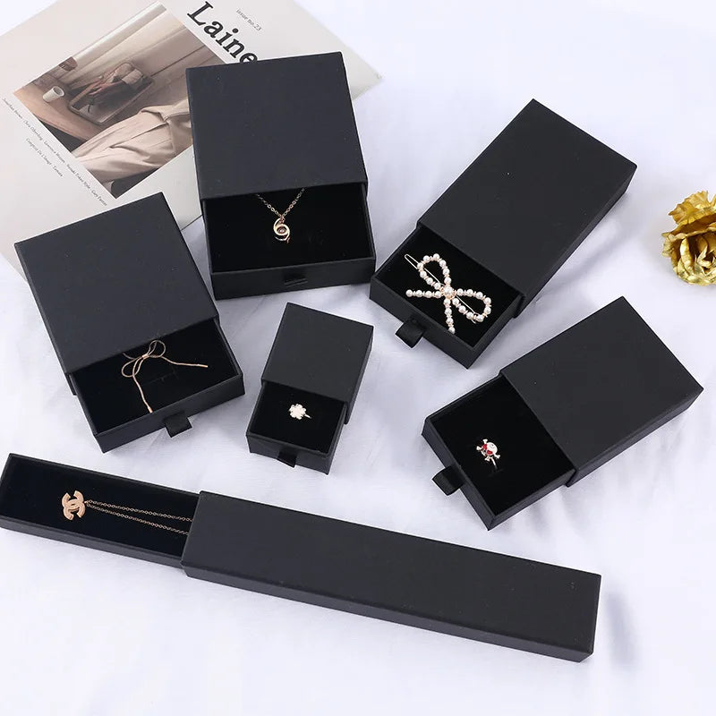 Tongxing New Style Square Shape Jewelry Box Factory Wholesale Ring Necklace Bangle Gift Packaging Paper Cardboard Box