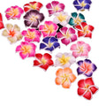 12MM 15MM 20MM DIY Egg Flowers Accessories Hole Polymer Clay Frangipani Flower for Jewelry Making