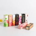 Customized Logo Lipstick & Lip Gloss Packaging Folders with Embossing and Matt Lamination for Skin Care Serum and Cosmetic Use