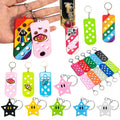 Fun & Stylish Star Keychain DIY Custom Charms Multi-Purpose Keyring for Fashionable Accessories & Everyday Use