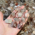 Natural Garden Crystals Ghost Phantom Quartz Crystal Freeforms for Sale