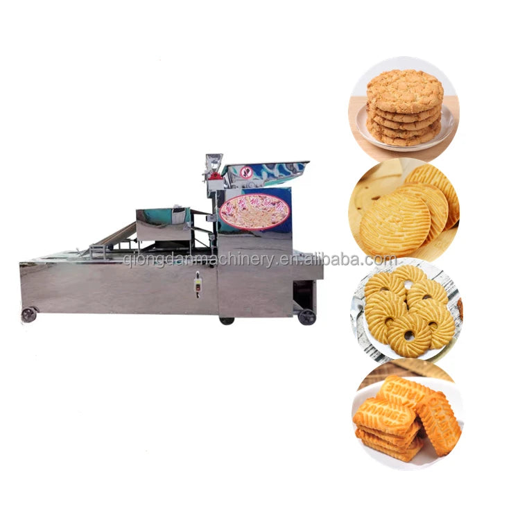Automatic Mini Biscuit Cookie Machine Industrial Rotary Cookie Biscuit Making Machine for Supplier