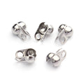1.5mm 2mm 2.4mm 3.2mm Stainless Steel Charlotte Accessories for Jewelry Making Clamshell Jewelry Fittings & Connectors