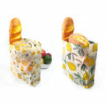 Reusable Organic Cotton Bread Storage Snack Bee Wax Lunch Food Bag