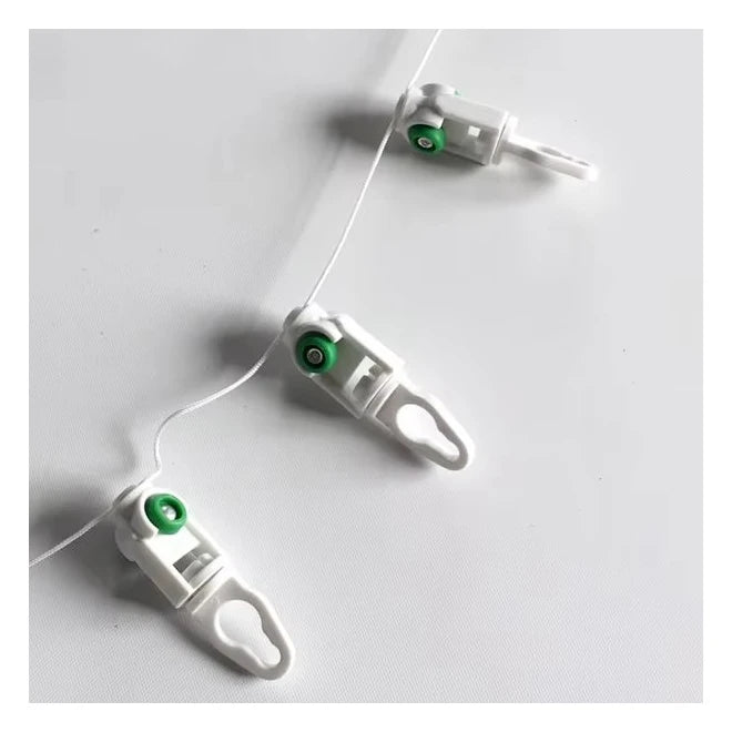 Motorized Electric Ripple Fold Curtain Track Runner S Wave Curtain Rail Runner S Fold Curtain Rod Runner