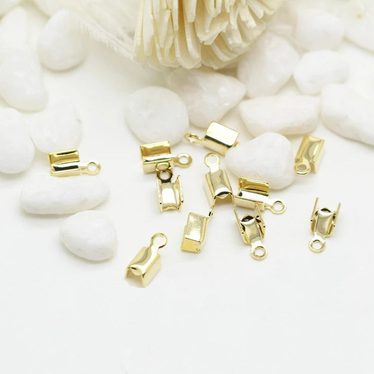 Jewelry Supplies Copper 14K Gold Plated Single Hanging Jewelry Lobster Claw Clasp for Bracelet Necklace Making