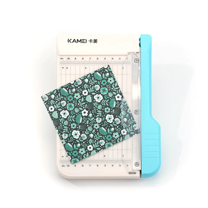 4x6" KM-5646 KAMEI Customized Small Size Guillotine Manual Paper Cutter with 6'' Cutting Capacity for School and Office