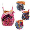 Canvas Round Hanging Bed Bird Parrot Sleeping Bag Nest Pocket Cotton Sleeping Nest