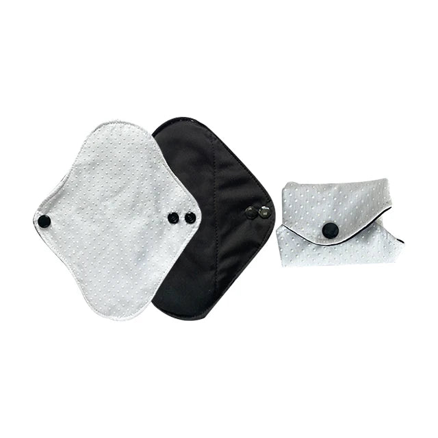 Custom Washable Reusable Bamboo Anti-slip Menstrual Pads Women Sanitary Pad Napkin