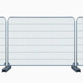 2024 Australia Temporary Fence Panel 3mm Steel Wire PE Frame Heat 3D Modeling ISO9001/CE Certified Removable Security Fence
