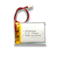 Storage Model 3.7V Pouch Lithium Lipo Polymer Batteries 750mAh 800mAh 850mAh Rechargeable Li-polymer Battery for Electronic Lamp